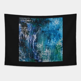 Llana Reiki Shades of Blue Earthing Tapestry