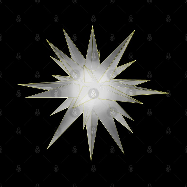 Moravian Star In The Dark by Lea Design By Lea Pu