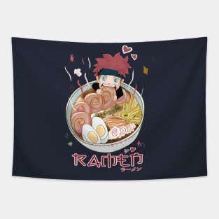 Japanese Ramen (ラ ー メ ン) Tapestry