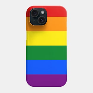 gay flag Phone Case