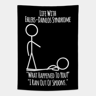 Life With Ehlers-Danlos Syndrome - Ran Out Of Spoons Tapestry