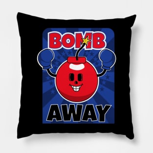 Bombs away Christmas t shirt Pillow