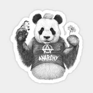 Punk Panda Magnet