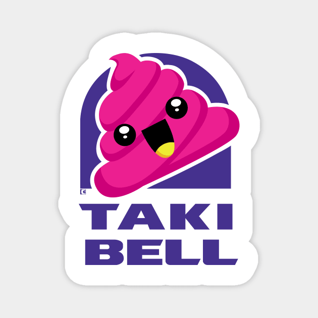 Guam Taki Bell Magnet by CALMA