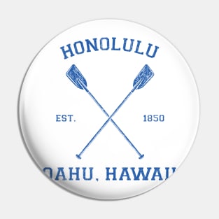 Honolulu Hawaii Vacation Pin