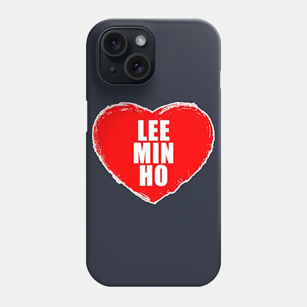 Lee Min-ho 이민호 saranghae korean actor Phone Case by Bellarulox