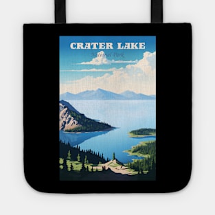 Crater Lake National Park Travel Poster Tote