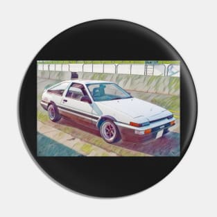 JDM Toyota Trueno AE86 Pin