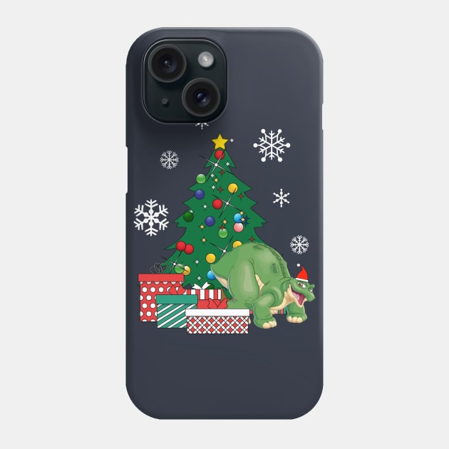 Spike Around The Christmas Tree Land Before Time Phone Case by Nova5