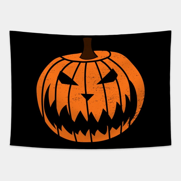 Jack O Lantern Tapestry by nickbeta