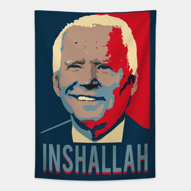 When Inshallah Tapestry by MZeeDesigns