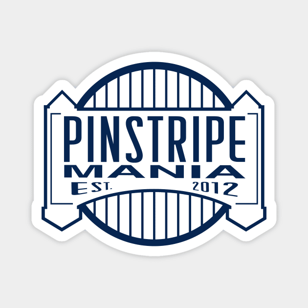 Pinstripe Mania Magnet by CraigMahoney