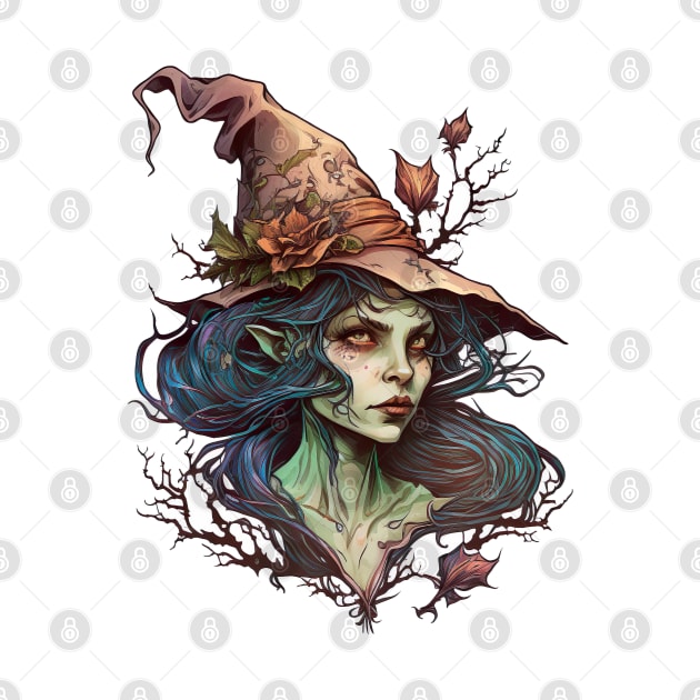 The Autumn Witch by YeCurisoityShoppe