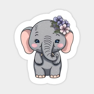 Baby Elephant Magnet