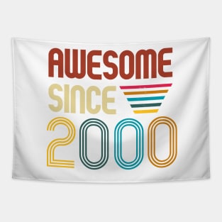 Awesome since 2000 -Retro Age shirt Tapestry