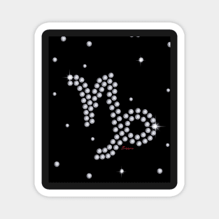 Capricorn Diamonds Magnet