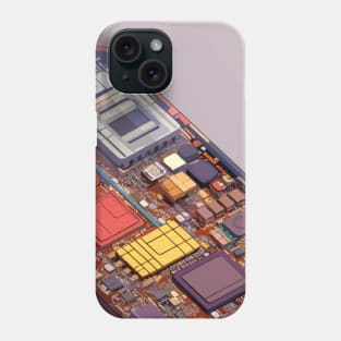 Isometric phone Phone Case