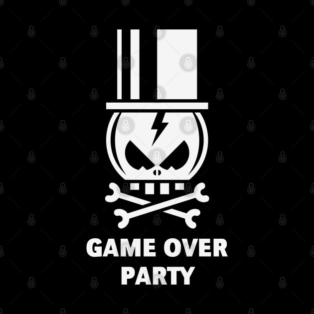 Game Over Party (Stag Night / Groom / Skull) by MrFaulbaum