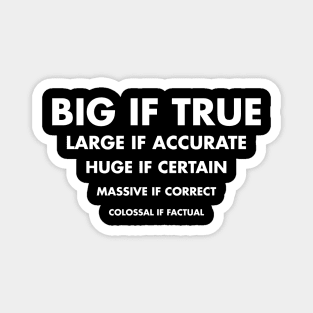 Big If True Magnet