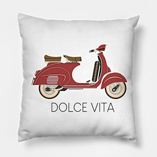 Dolce Vita Scooter Black Pillow