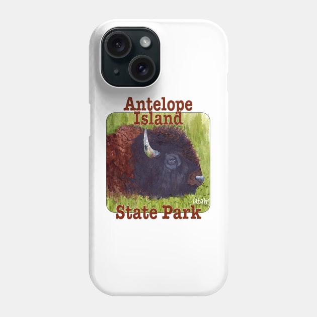 Antelope Island State Park, Utah Phone Case by MMcBuck