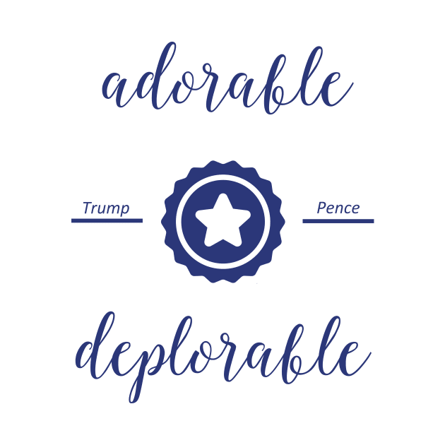 Adorable Deplorable T Shirts and Mugs by HomeGiftShop