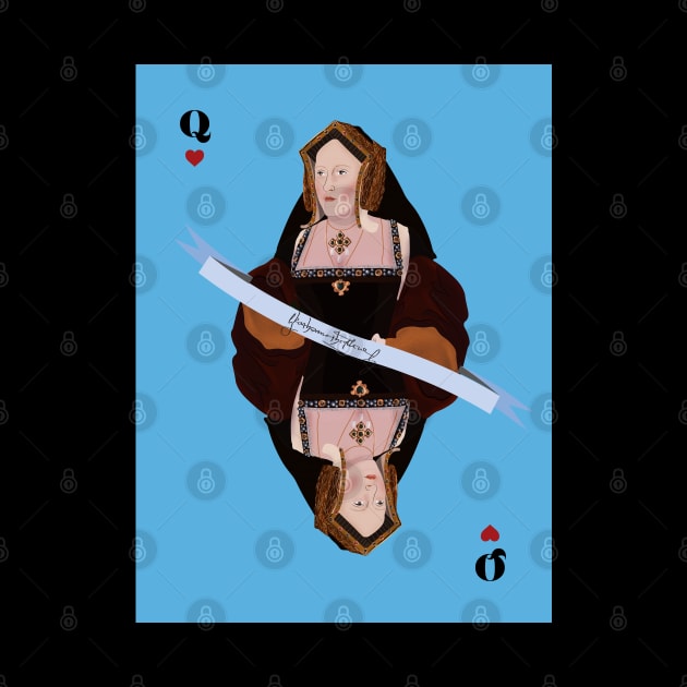 Catherine of Aragon card by vixfx