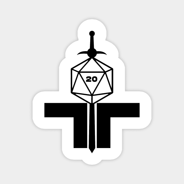 TTRPG Community logo only (Light) Magnet by TTRPG Community