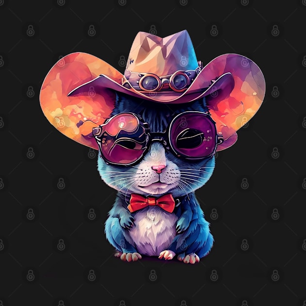 Cartoon Cowboy Mouse by Chavjo Mir11