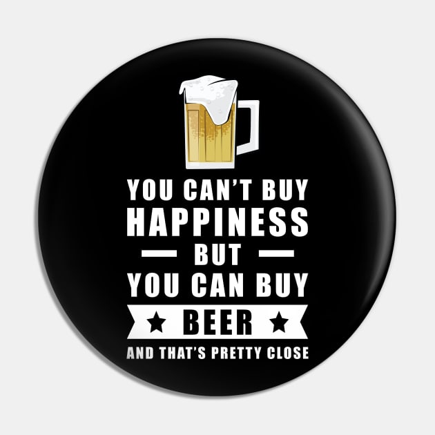 You can't buy happiness but you can buy Beer - and that's pretty close Pin by DesignWood Atelier