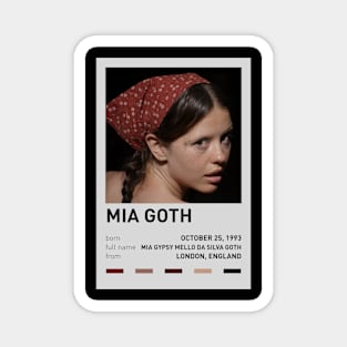 Mia Goth Magnet