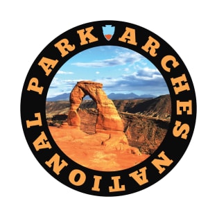 Arches National Park circle T-Shirt