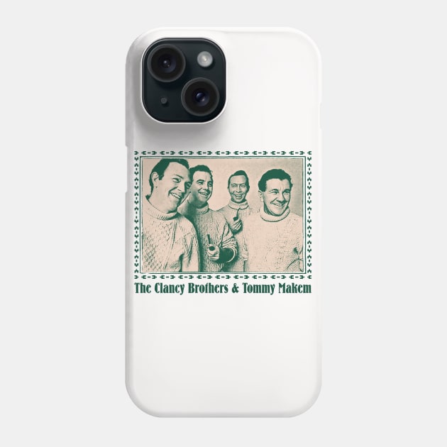 The Clancy Brothers & Tommy Makem Phone Case by feck!