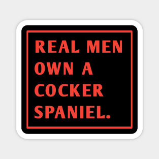 Cocker Spaniel Magnet