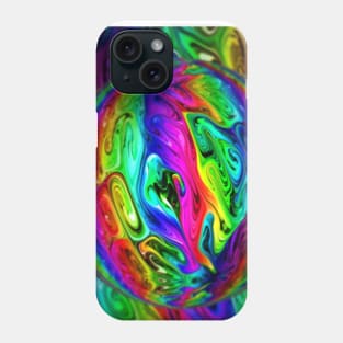 Rainbow Tie Dye Paint Phone Case