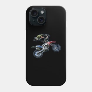 MOTO CROSS FREESTYLE DIRT BIKE Phone Case