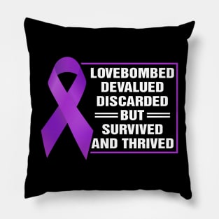 World Narcissistic Abuse Awareness Pillow