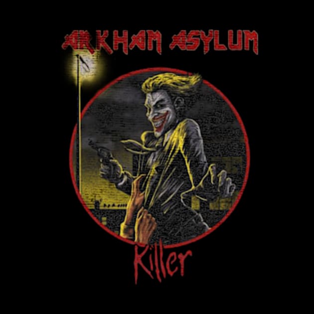 arkham asylum killer by yellowed