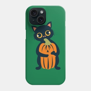 Cute Cat Pumpkin Phone Case