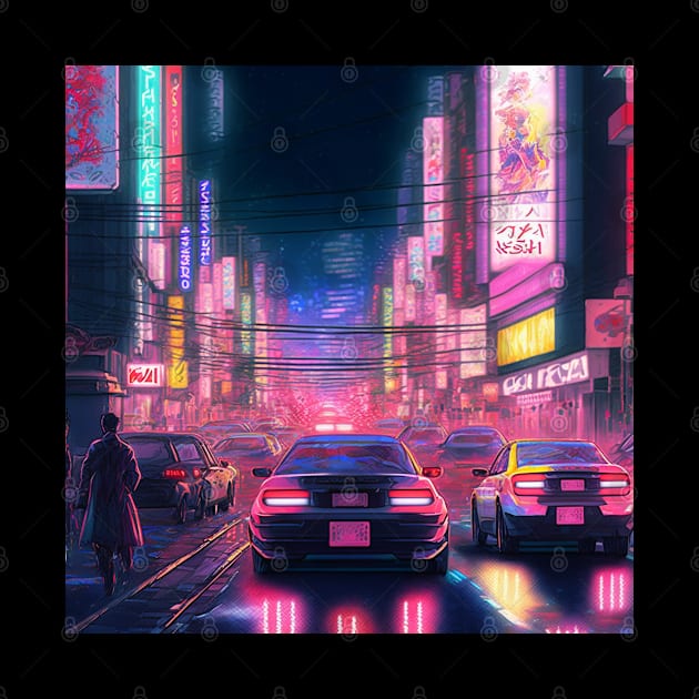 Streets of Neo Tokyo by Deias Designs