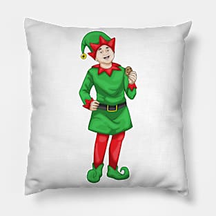 Elves Christmas Cookie Pillow