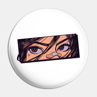 the woman's eyes Pin