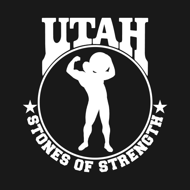 Utah Stones of Strength Berserker T Shirt by Ruiz Combat Grappling