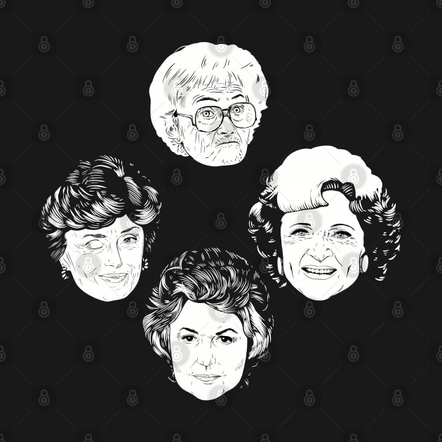 The Golden Girls by @johnnehill