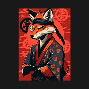 Kimono Fox T-Shirt