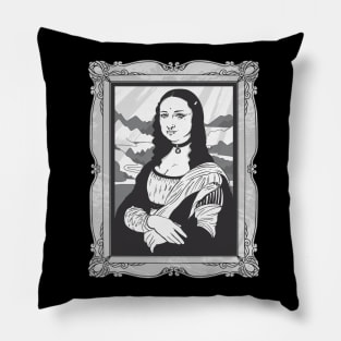 GOTHIC MONA LISA Pillow