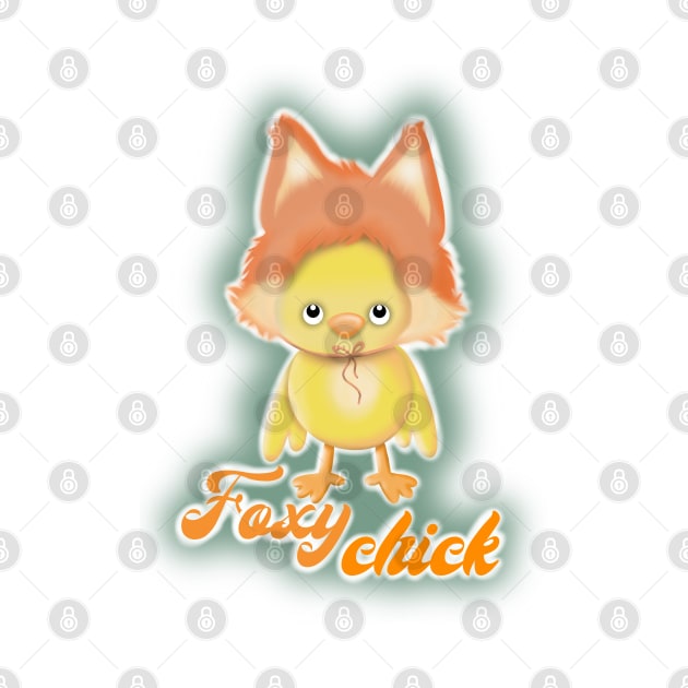Foxy chick by Manxcraft