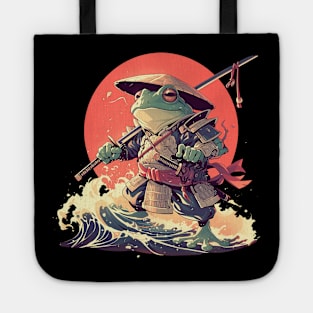 samurai frog Tote