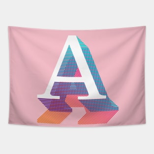 Letter A Tapestry