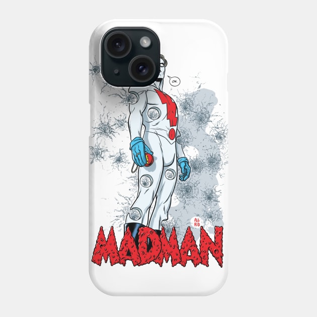 MADMAN Shindig! Phone Case by MICHAEL ALLRED